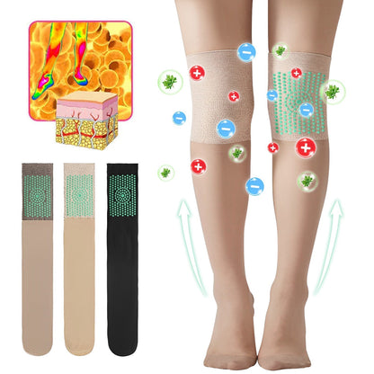 PEARLMOON™ Ionen-Korrektur Lymphatische Entgiftung Langer Schlauch Seidenstrümpfe  (🔥🔥 Begrenztes Angebot, gilt 30 Minuten lang)