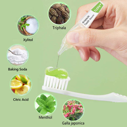 💥TLOPA™ Ampoule Toothpaste, Removal of tartar and plaque bacteria and various oral problems