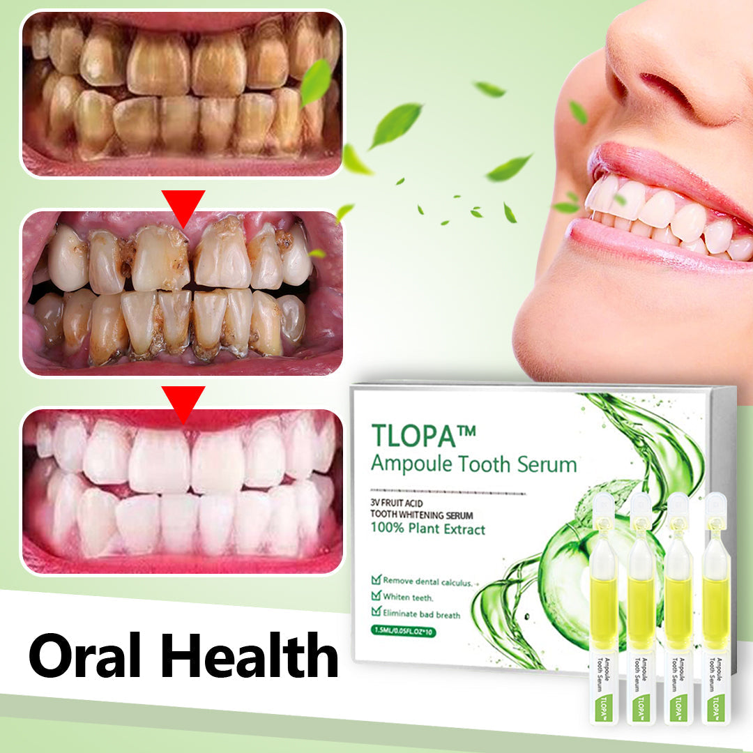 💥TLOPA™ Ampoule Toothpaste, Removal of tartar and plaque bacteria and various oral problems
