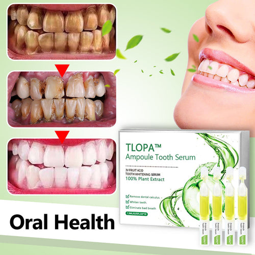 💥TLOPA™ Ampoule Toothpaste, Removal of tartar and plaque bacteria and various oral problems