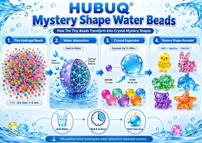 HUBUQ® Mystery Shape Water Beads